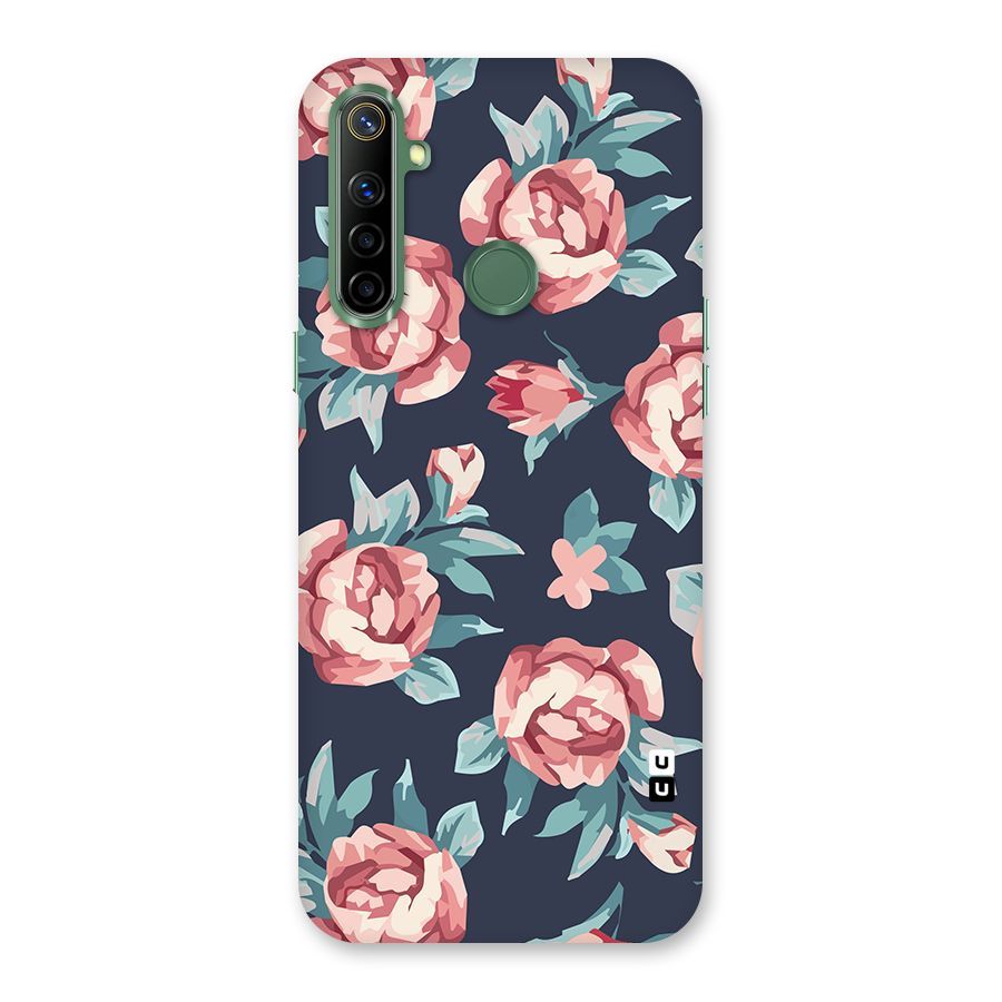 Flowers Painting Back Case for Realme Narzo 10