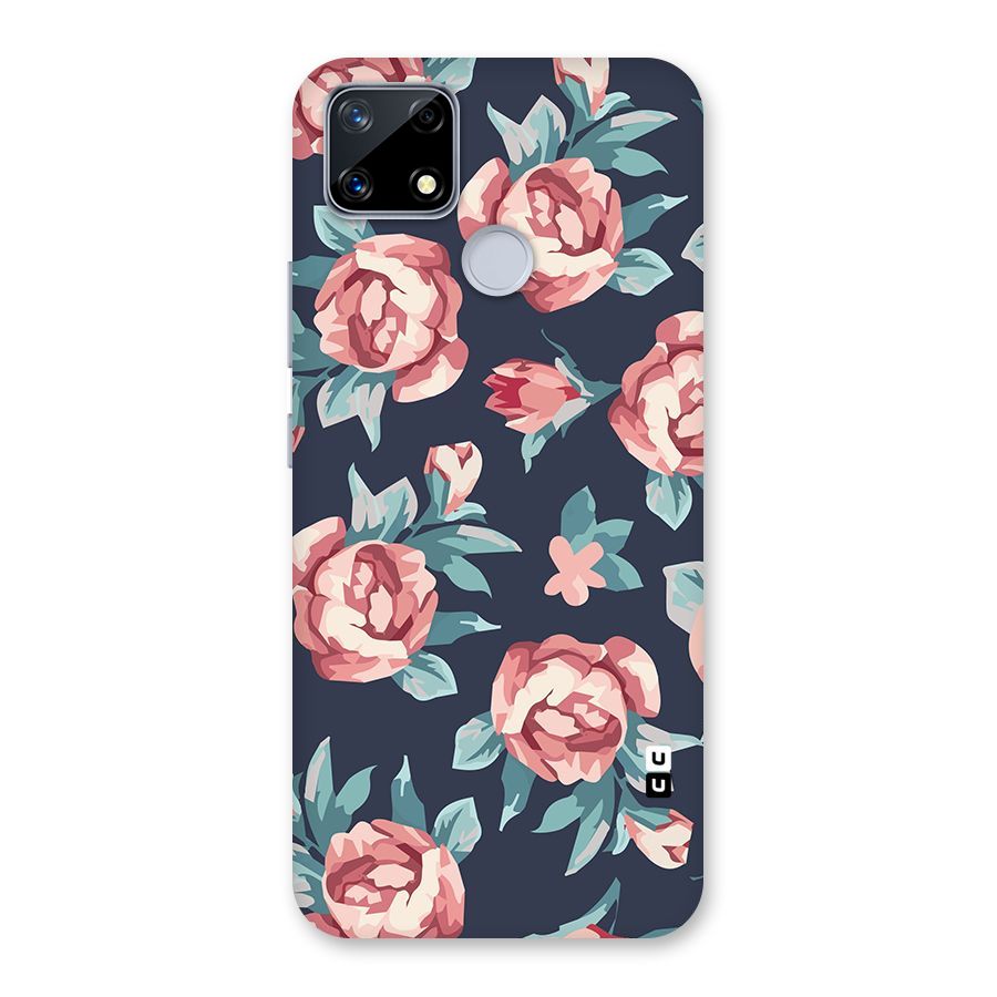 Flowers Painting Back Case for Realme Narzo 20