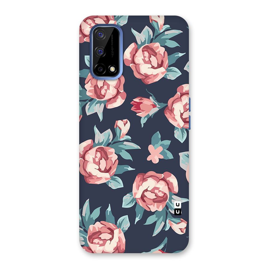 Flowers Painting Back Case for Realme Narzo 30 Pro