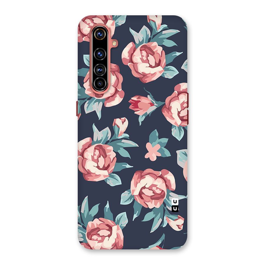 Flowers Painting Back Case for Realme X50 Pro