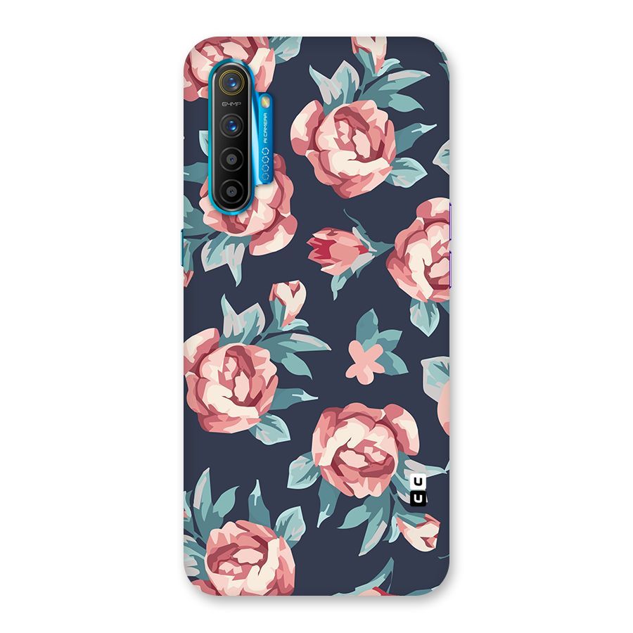 Flowers Painting Back Case for Realme XT