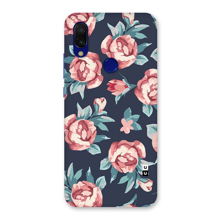 Flowers Painting Back Case for Redmi 7