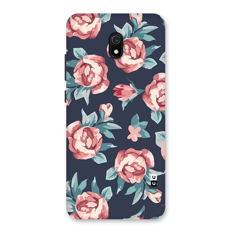 Flowers Painting Back Case for Redmi 8A