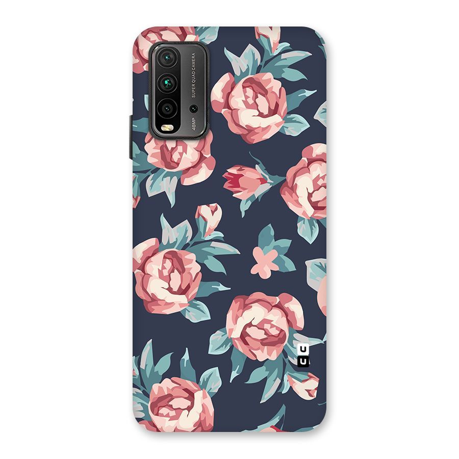 Flowers Painting Back Case for Redmi 9 Power