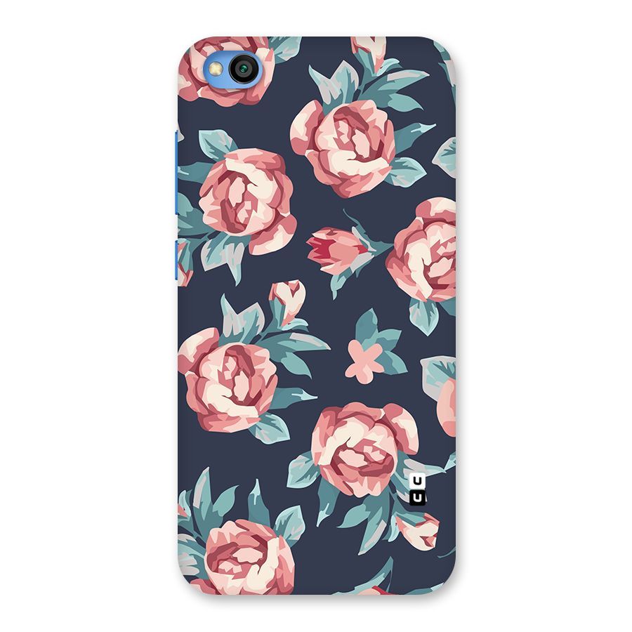 Flowers Painting Back Case for Redmi Go