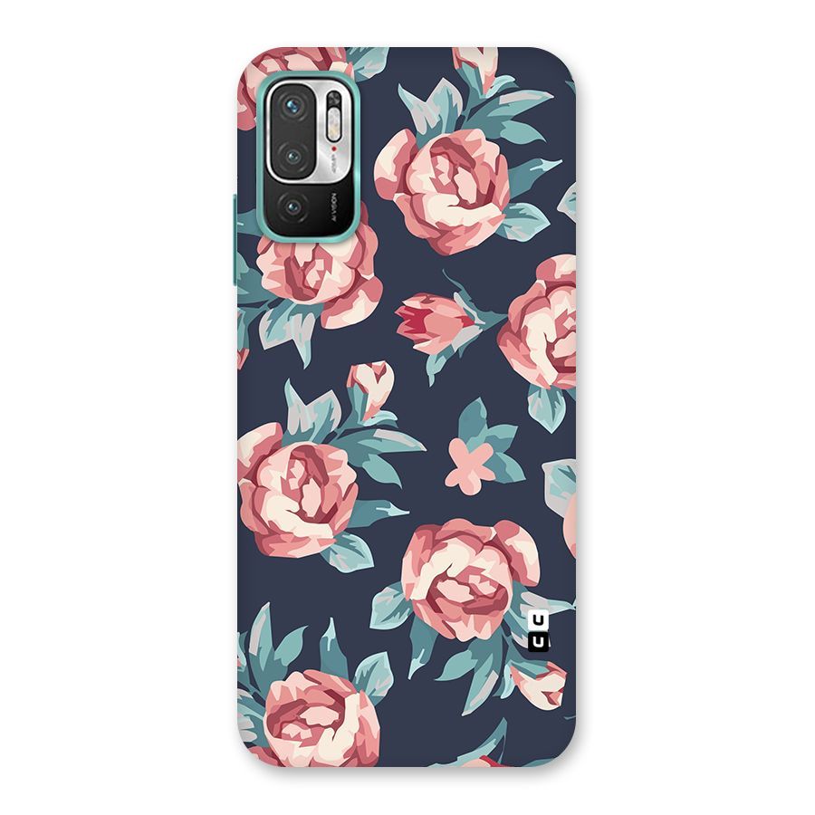 Flowers Painting Back Case for Redmi Note 10T 5G