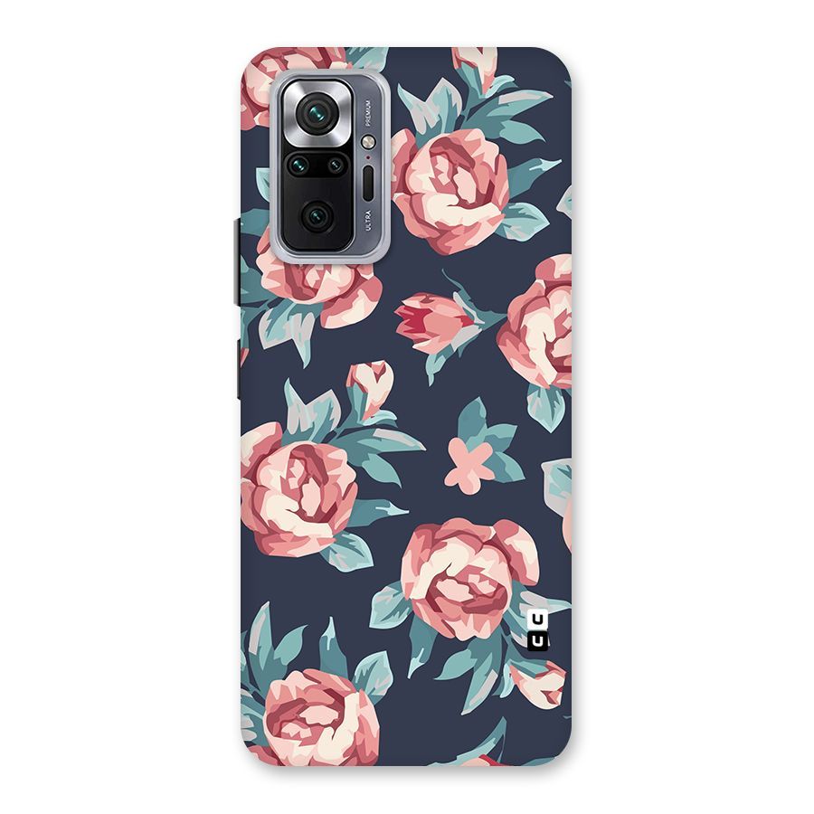Flowers Painting Back Case for Redmi Note 10 Pro Max