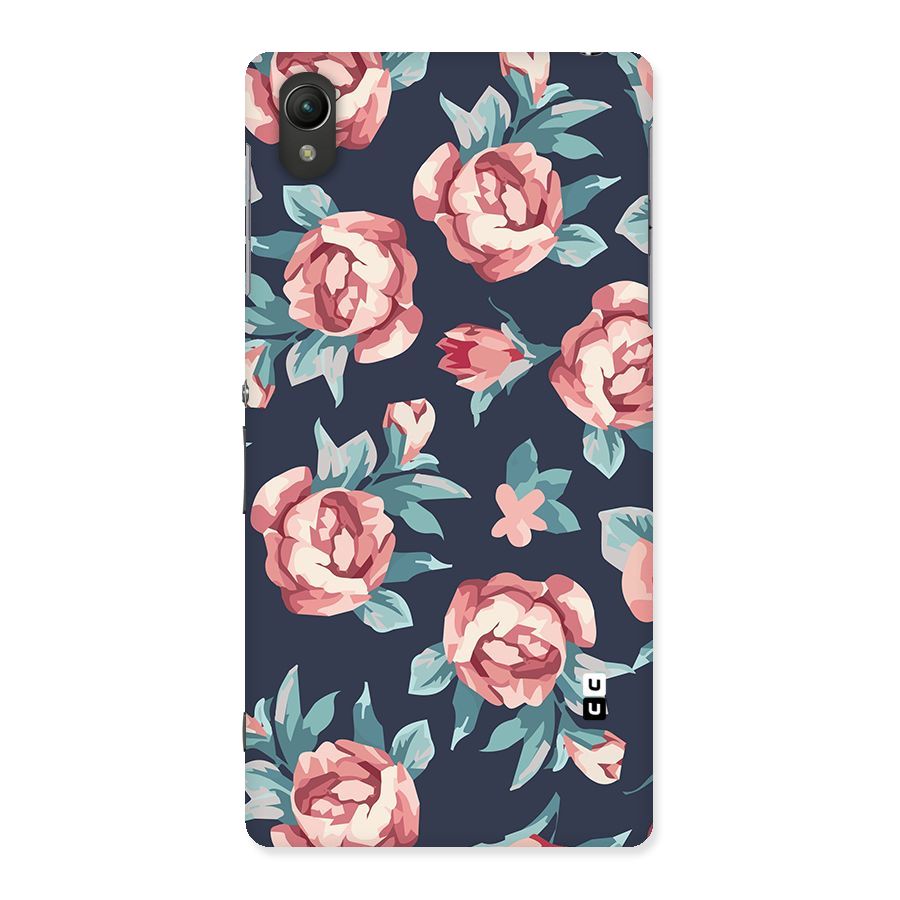 Flowers Painting Back Case for Sony Xperia Z2