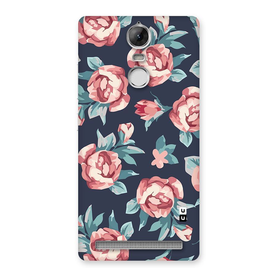 Flowers Painting Back Case for Vibe K5 Note