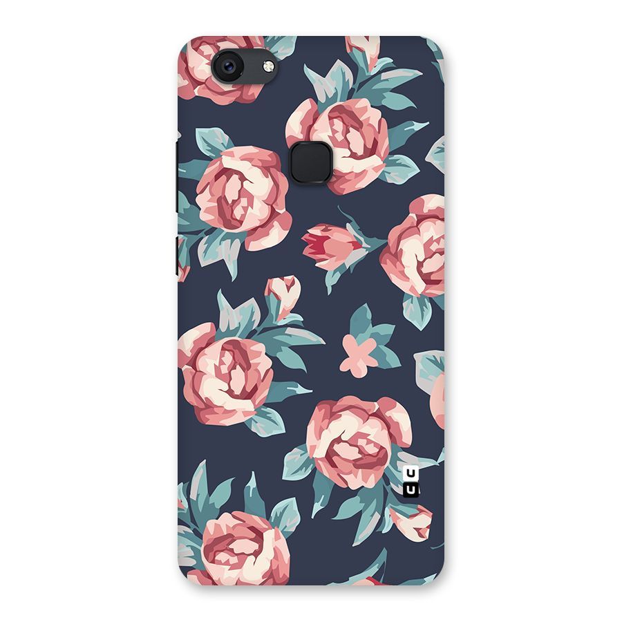 Flowers Painting Back Case for Vivo V7 Plus