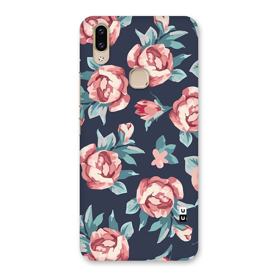 Flowers Painting Back Case for Vivo V9 Youth