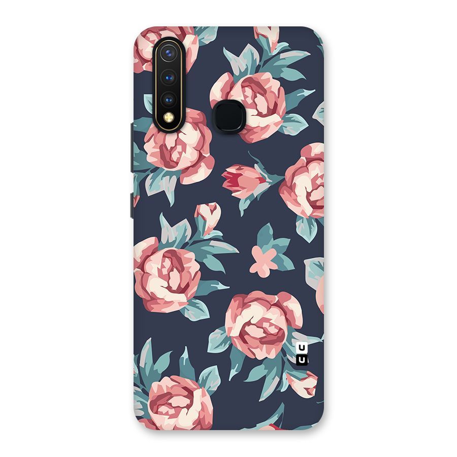 Flowers Painting Back Case for Vivo Y19