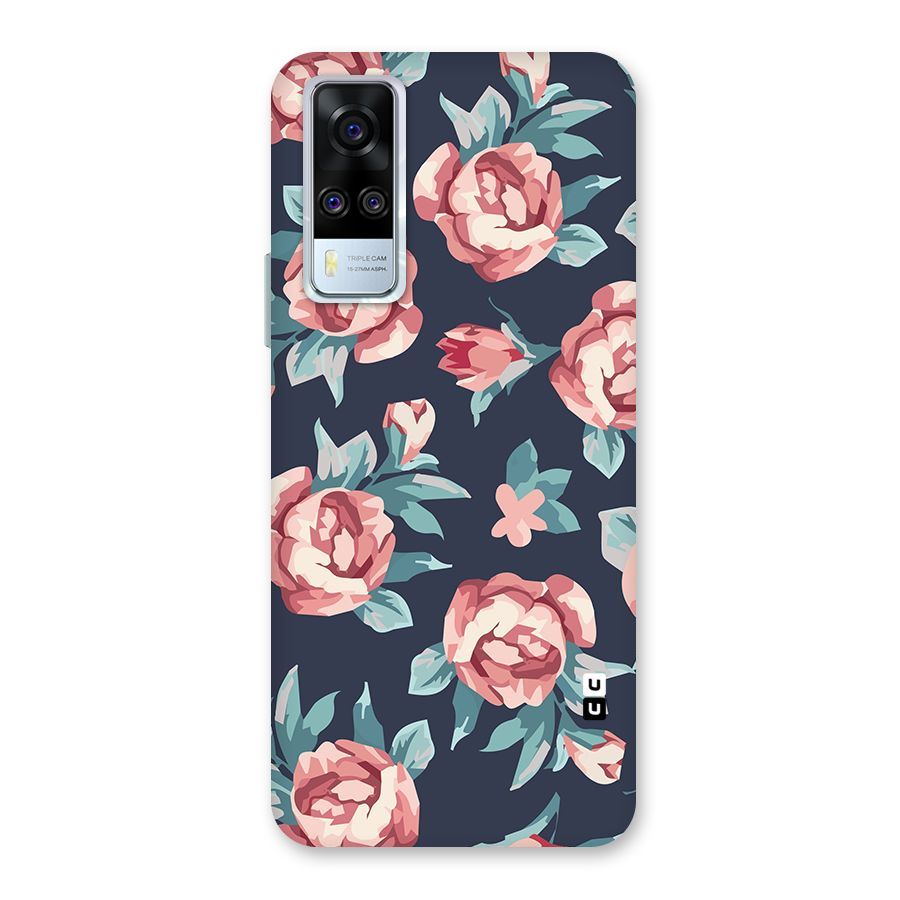 Flowers Painting Back Case for Vivo Y31