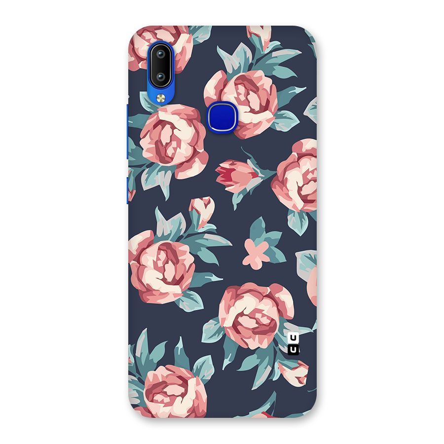 Flowers Painting Back Case for Vivo Y91