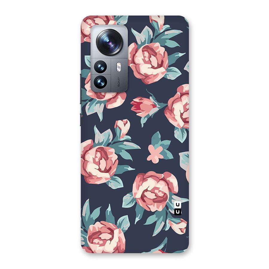 Flowers Painting Back Case for Xiaomi 12 Pro
