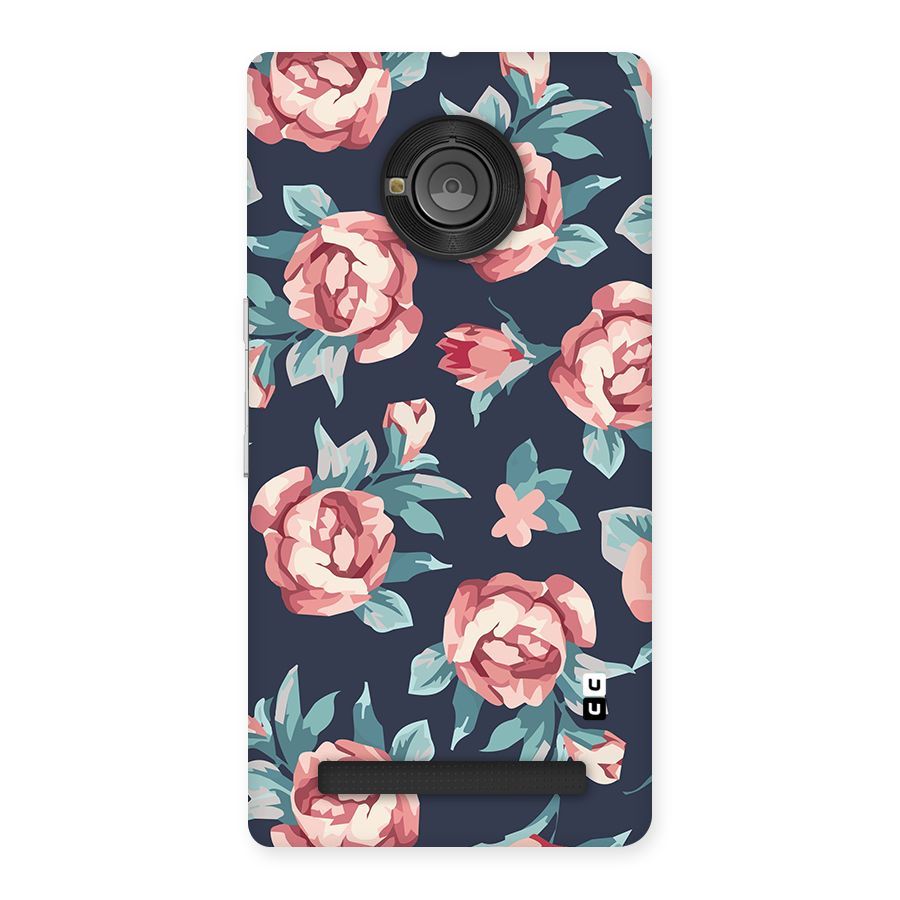 Flowers Painting Back Case for Yu Yuphoria