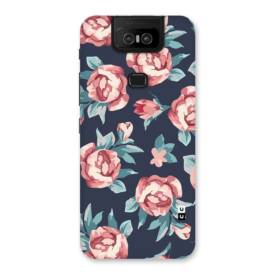 Flowers Painting Back Case for Zenfone 6z