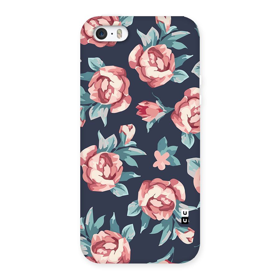 Flowers Painting Back Case for iPhone 5 5S
