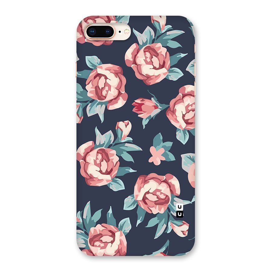 Flowers Painting Back Case for iPhone 8 Plus