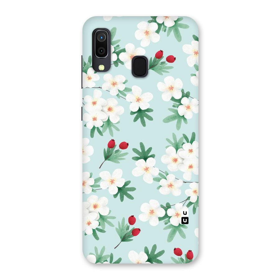 Flowers Pastel Back Case for Galaxy A30