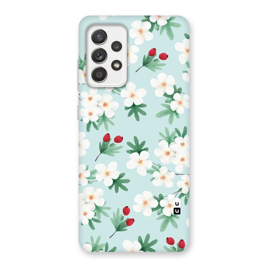 Flowers Pastel Back Case for Galaxy A52