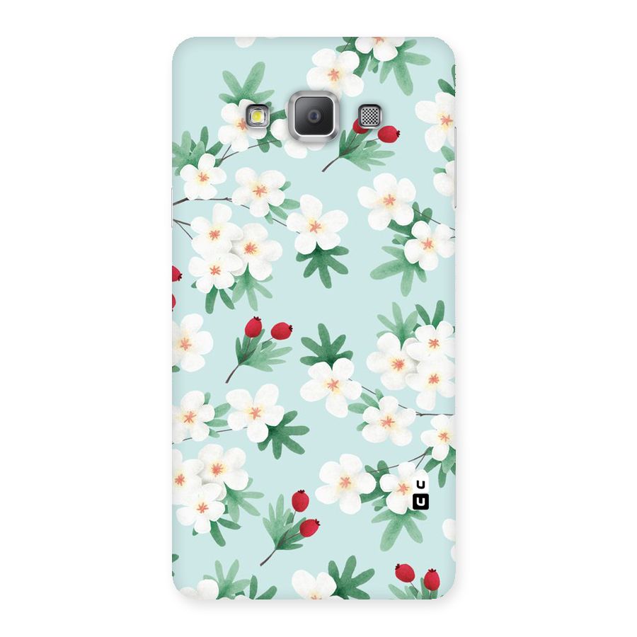 Flowers Pastel Back Case for Galaxy A7