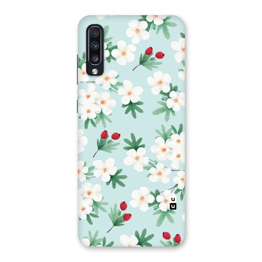 Flowers Pastel Back Case for Galaxy A70
