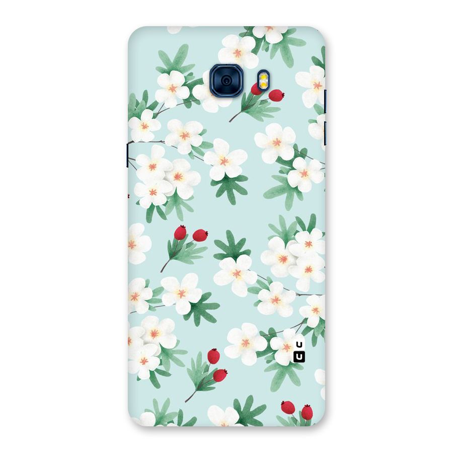 Flowers Pastel Back Case for Galaxy C7 Pro