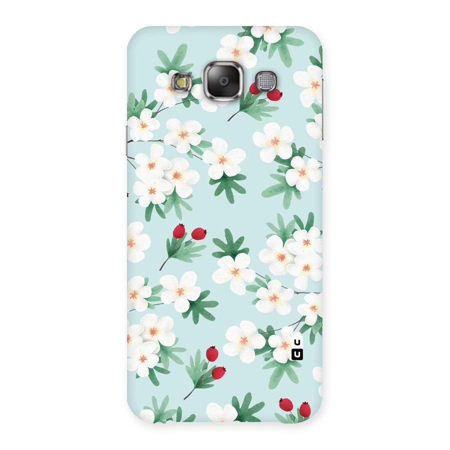 Flowers Pastel Back Case for Galaxy E7