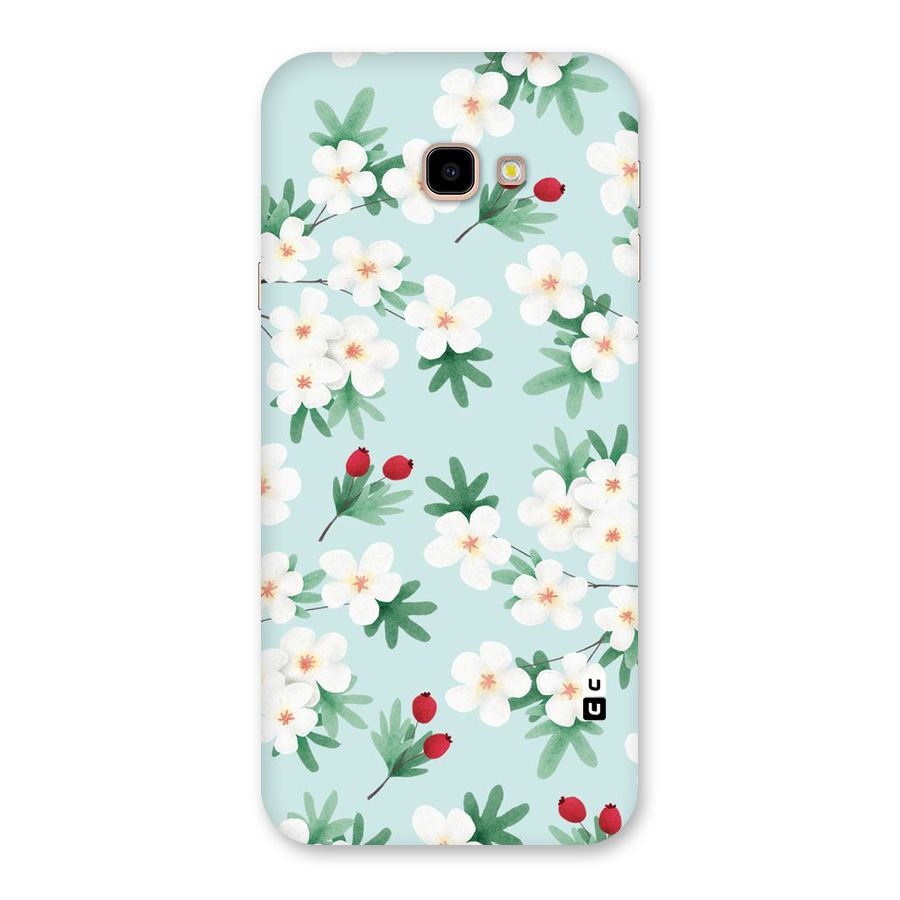 Flowers Pastel Back Case for Galaxy J4 Plus