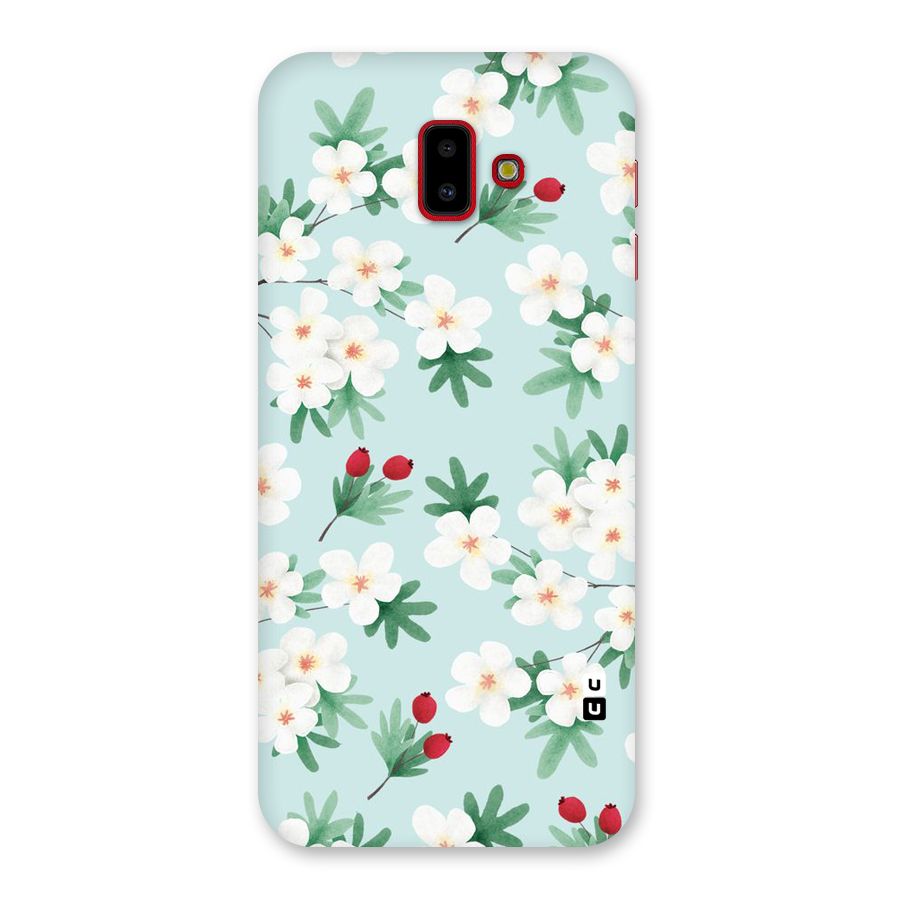 Flowers Pastel Back Case for Galaxy J6 Plus