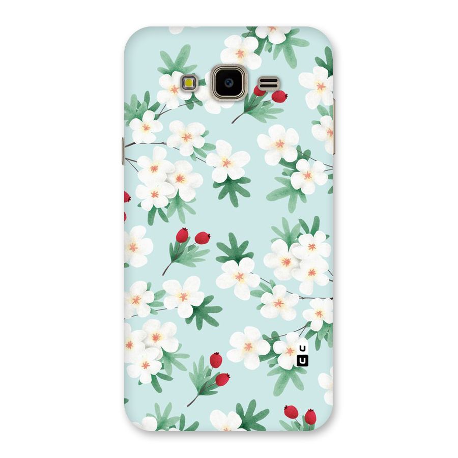 Flowers Pastel Back Case for Galaxy J7 Nxt
