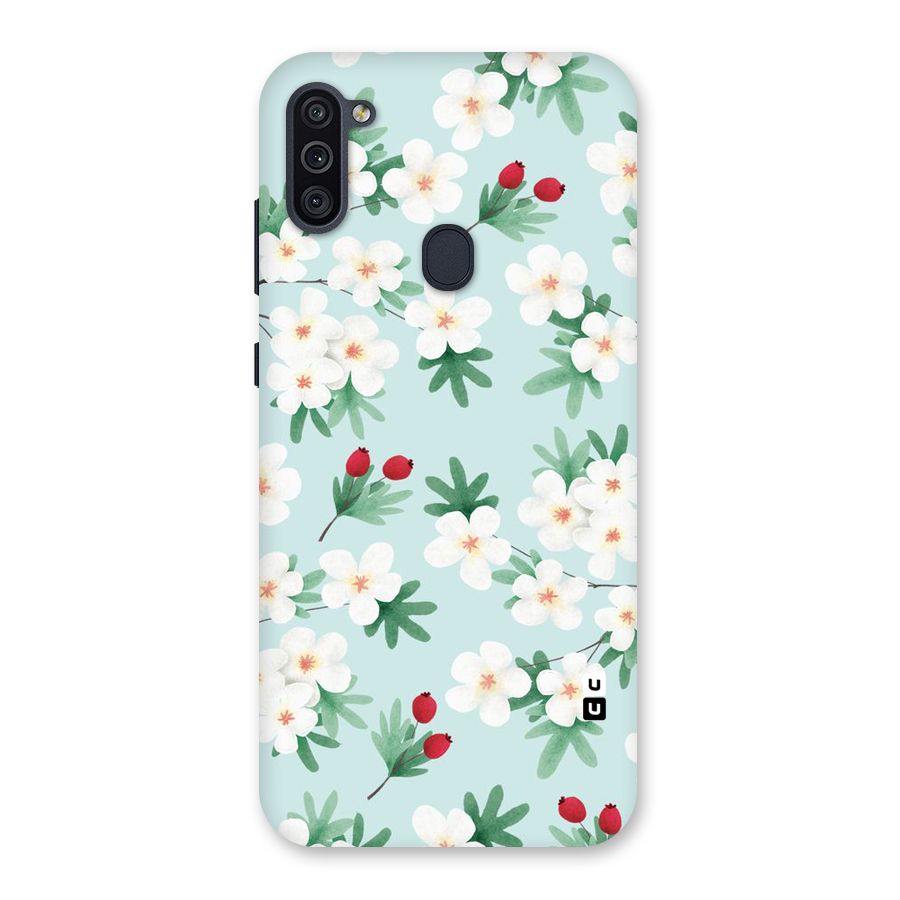 Flowers Pastel Back Case for Galaxy M11
