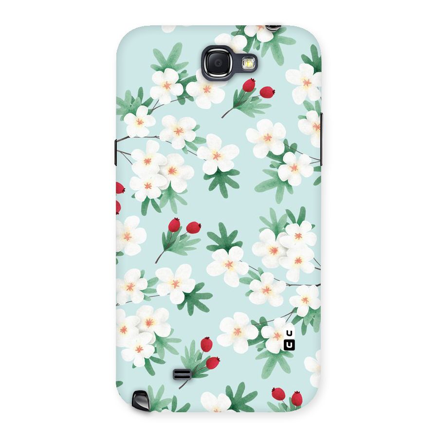 Flowers Pastel Back Case for Galaxy Note 2