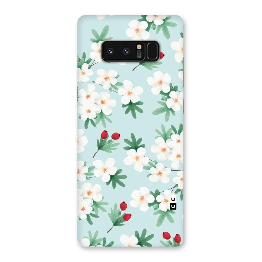 Flowers Pastel Back Case for Galaxy Note 8