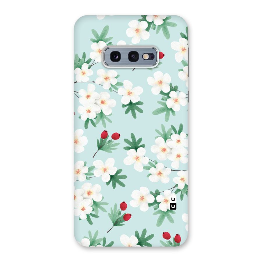 Flowers Pastel Back Case for Galaxy S10e