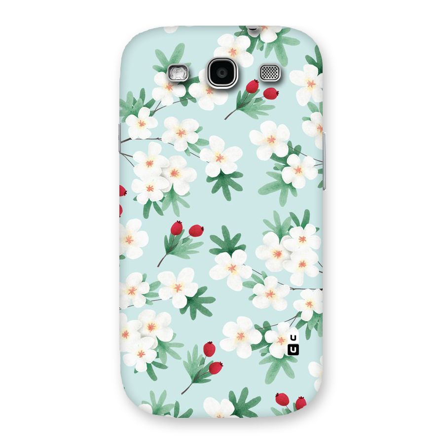 Flowers Pastel Back Case for Galaxy S3