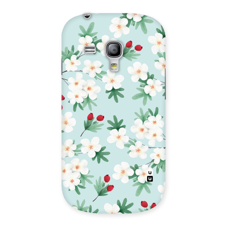 Flowers Pastel Back Case for Galaxy S3 Mini