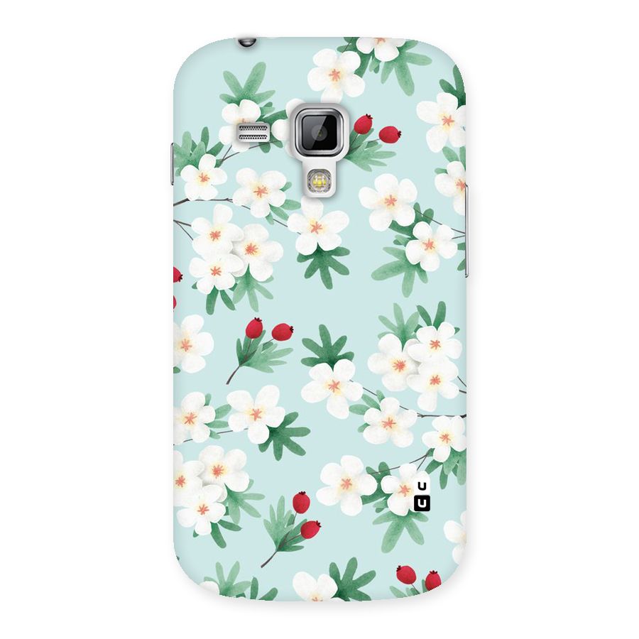 Flowers Pastel Back Case for Galaxy S Duos