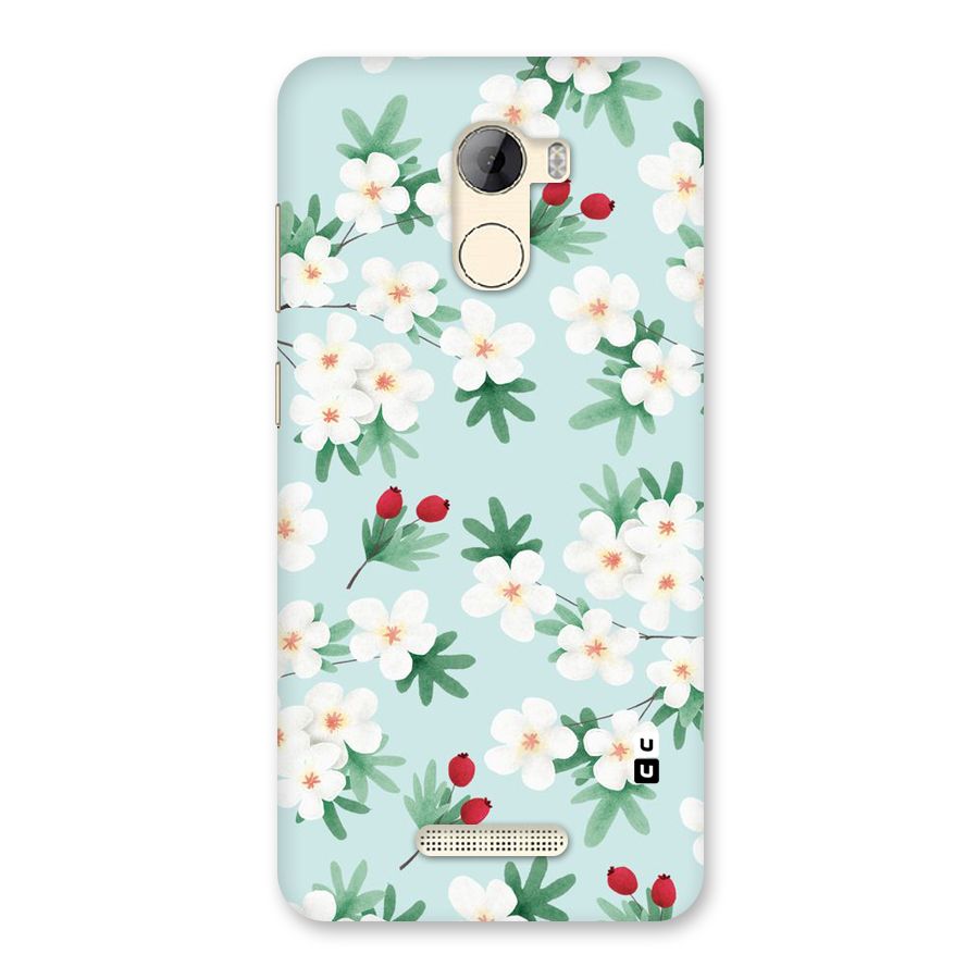 Flowers Pastel Back Case for Gionee A1 LIte