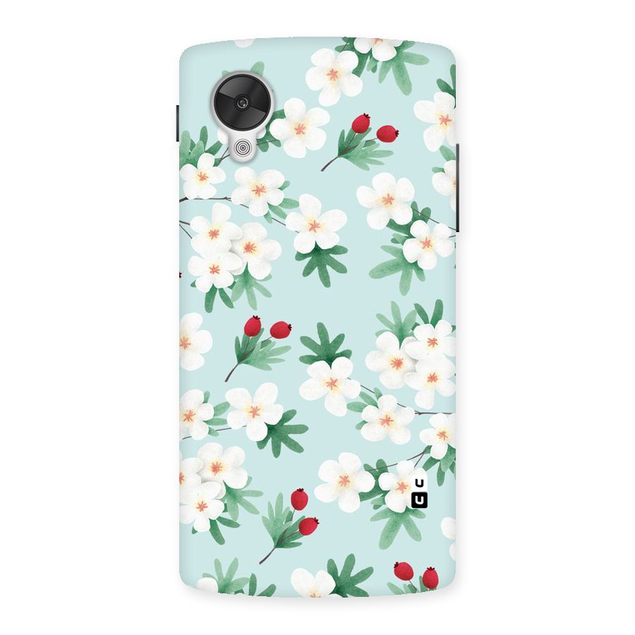 Flowers Pastel Back Case for Google Nexsus 5