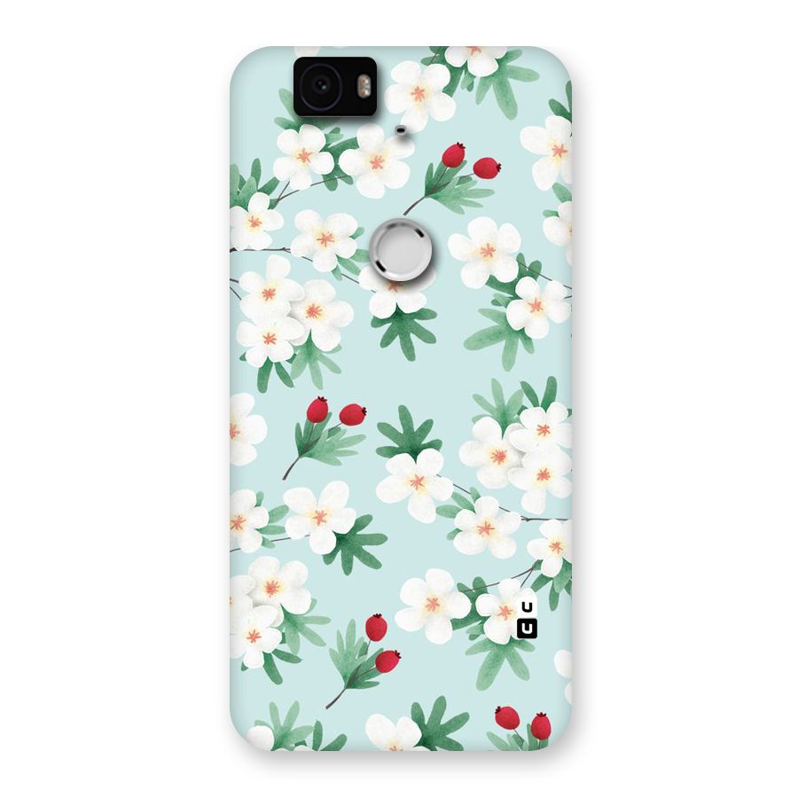 Flowers Pastel Back Case for Google Nexus-6P