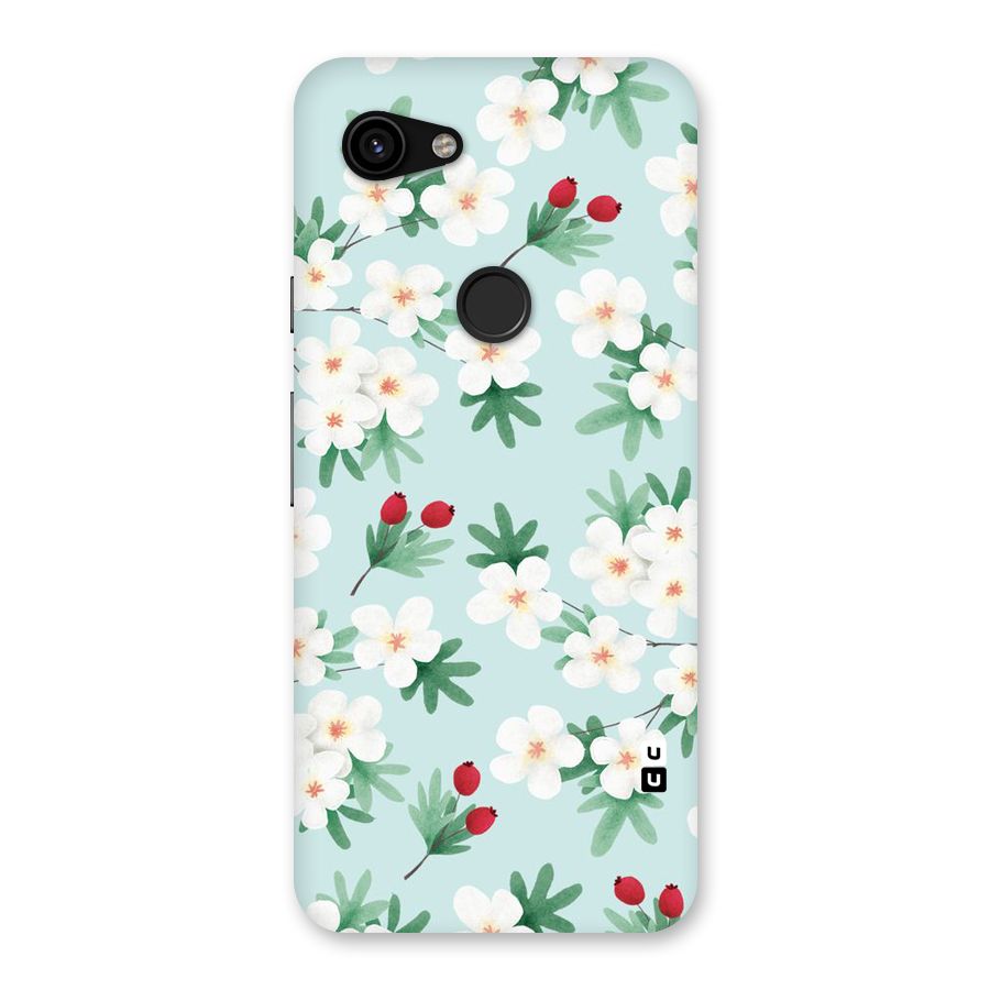 Flowers Pastel Back Case for Google Pixel 3a