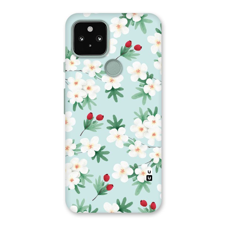 Flowers Pastel Back Case for Google Pixel 5