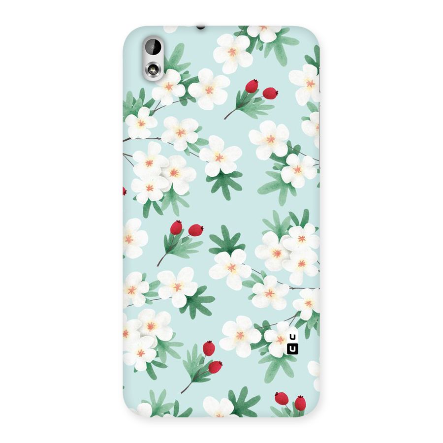 Flowers Pastel Back Case for HTC Desire 816g
