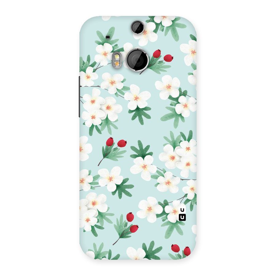 Flowers Pastel Back Case for HTC One M8