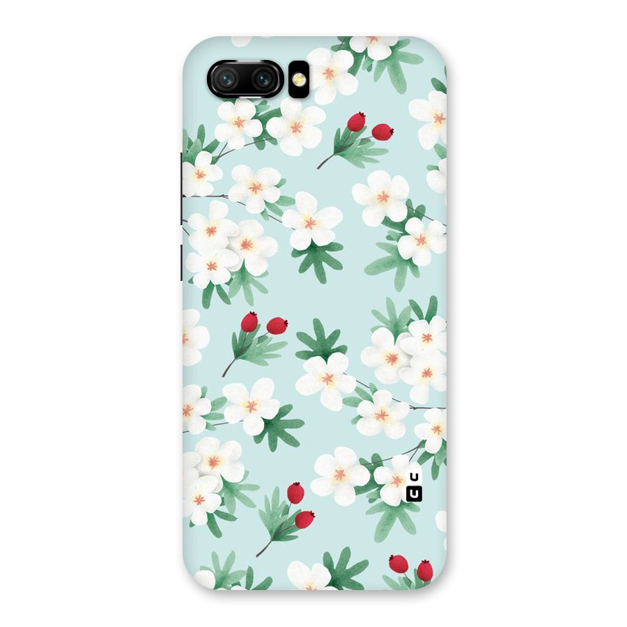 Flowers Pastel Back Case for Honor 10