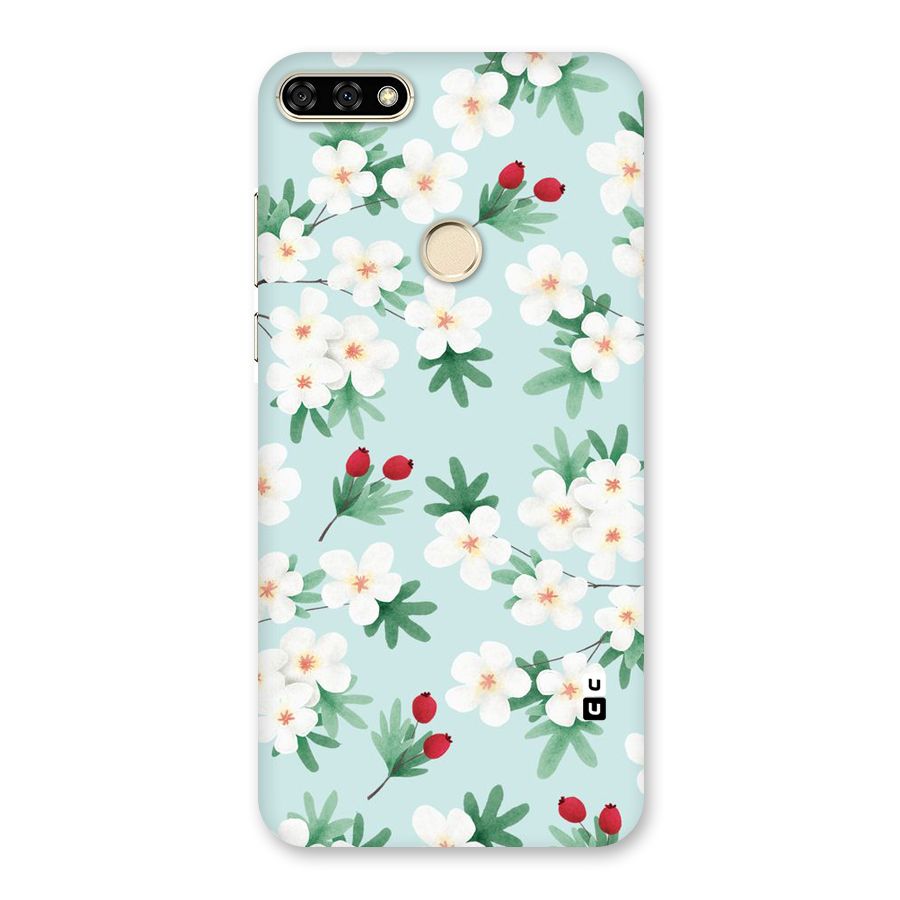Flowers Pastel Back Case for Honor 7A
