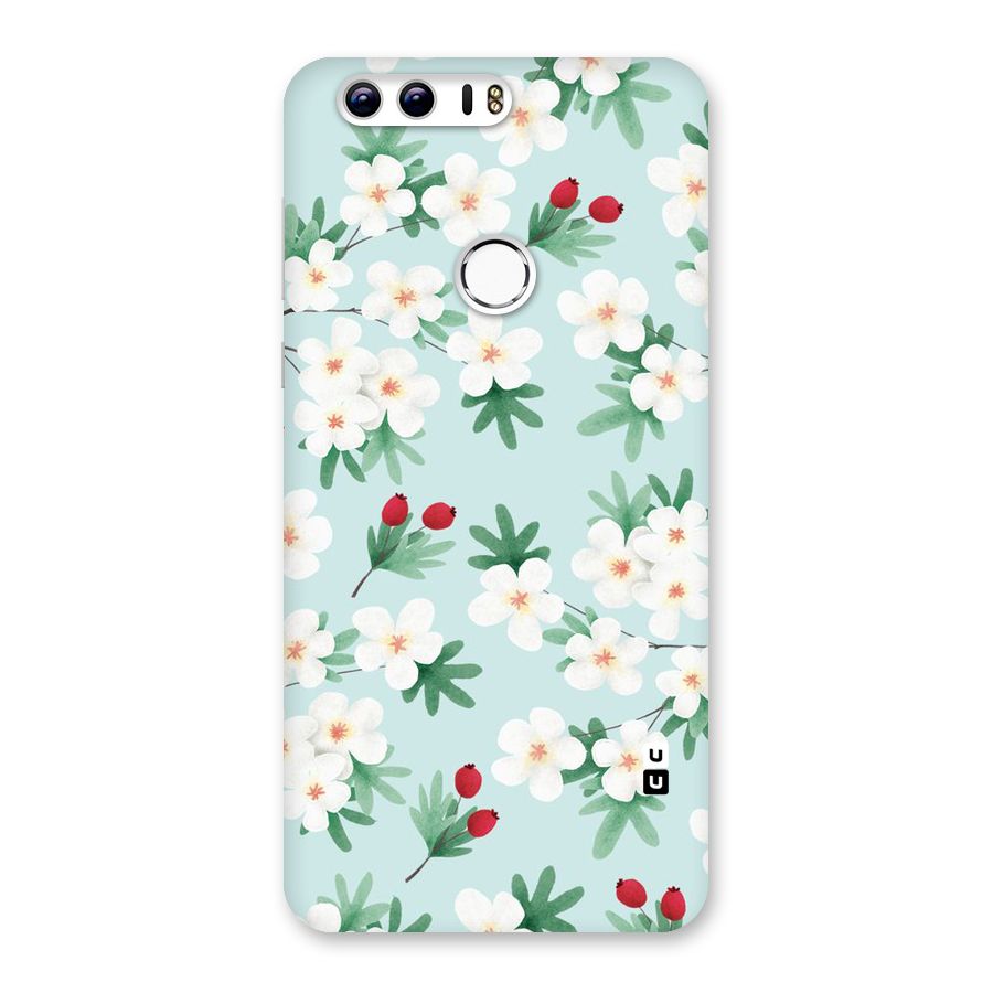 Flowers Pastel Back Case for Honor 8