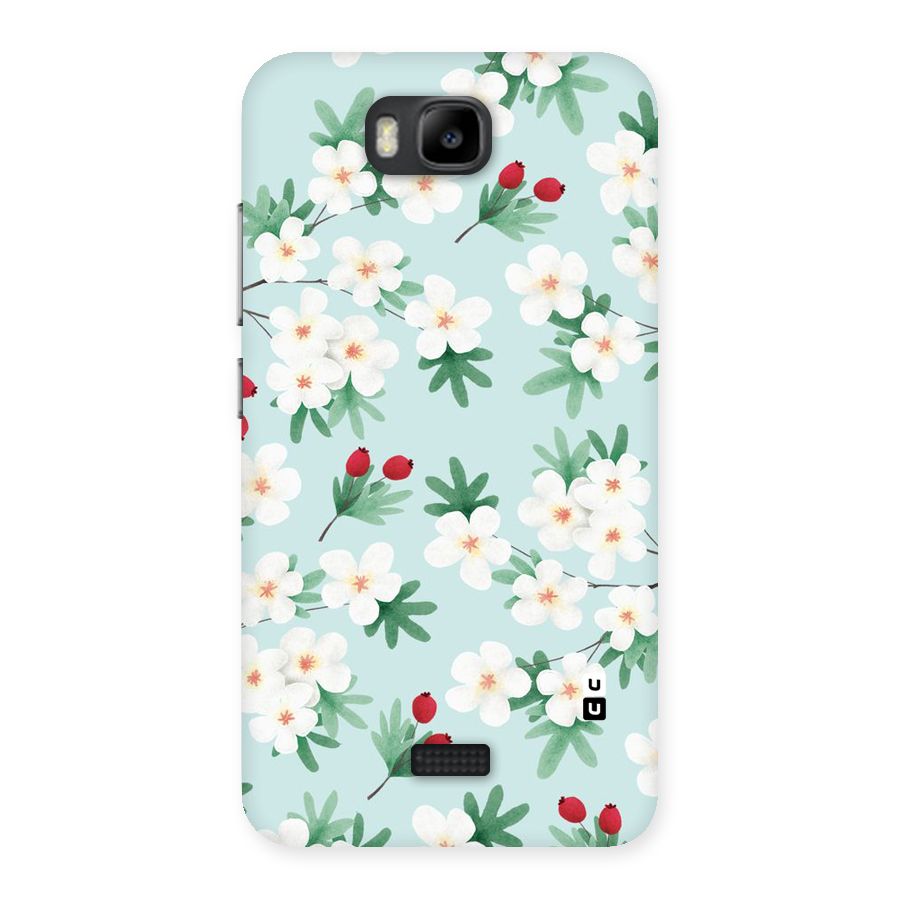 Flowers Pastel Back Case for Honor Bee